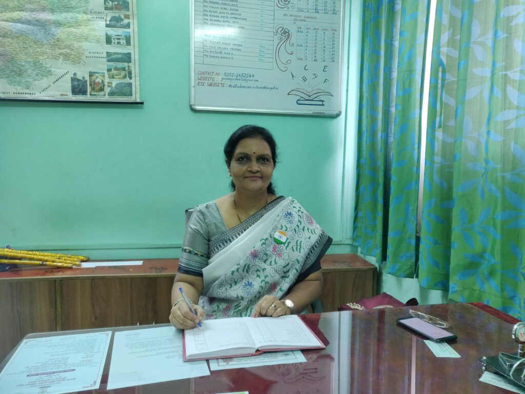 Message from the Head Mistress Gokhale Education Society's English